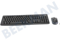 Logitech LOGZMK270U 920-004508 Diseño de teclado y mouse MK270 para EE. UU. adecuado para entre otros Negro, diseño de EE. UU.