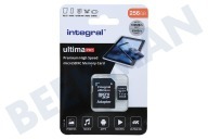 Integral INMSDX256G-100/90V30  UltimaPro High Speed Micro SDXC Class 10 256GB adecuado para entre otros Tarjeta micro SDHC de 256 GB