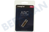 Integral  INFD128GBARC Unidad flash USB ARCO de 128 GB adecuado para entre otros USB 2.0
