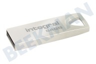 Integral  INFD64GBARC ARC 64 GB USB Flash Drive adecuado para entre otros USB 2.0, 64 GB