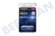 Integral  INFD128GBCOU3.0 Courier USB 3.0 Flash Drive Memory Stick adecuado para entre otros USB 3.0