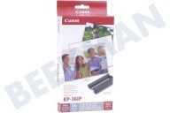 Canon CANP36KP  Cartucho de tinta adecuado para entre otros KP36IP CP510 Papel y tinta KP 36IP adecuado para entre otros KP36IP CP510