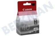 Canon CANBPG40  Cartucho de tinta adecuado para entre otros Pixma iP1200, iP1600 PIXMA PG 40 negro adecuado para entre otros Pixma iP1200, iP1600 PIXMA