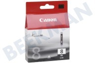 Canon CANBCLI8BK Impresora Canon Cartucho de tinta adecuado para entre otros Pixma iP4200, iP5200 PIXMA CLI8 Negro adecuado para entre otros Pixma iP4200, iP5200 PIXMA