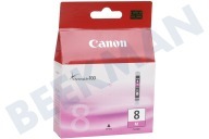 Canon CANBCLI8M Impresora Canon Cartucho de tinta adecuado para entre otros Pixma iP4200, iP5200 PIXMA CLI8 Magenta adecuado para entre otros Pixma iP4200, iP5200 PIXMA