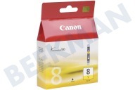 Canon CANBCLI8Y  Cartucho de tinta adecuado para entre otros Pixma iP4200, iP5200 PIXMA CLI8 Amarillo adecuado para entre otros Pixma iP4200, iP5200 PIXMA