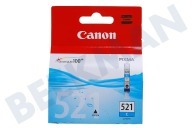 Canon CANBCI521C  Cartucho de tinta adecuado para entre otros Pixma iP3600, iP4600 PIXMA CLI 521 cian adecuado para entre otros Pixma iP3600, iP4600 PIXMA