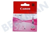 Canon CANBCI521M Impresora Canon Cartucho de tinta adecuado para entre otros Pixma iP3600, iP4600 PIXMA CLI 521 Magenta adecuado para entre otros Pixma iP3600, iP4600 PIXMA