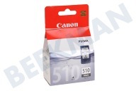 Canon CANBPG510 PG 510  Cartucho de tinta adecuado para entre otros MP240, MP260, MP480 PG 510 Negro adecuado para entre otros MP240, MP260, MP480