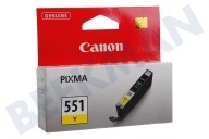 Canon CANBC551Y Impresora Canon Cartucho de tinta adecuado para entre otros Pixma MX925, MG5450 CLI 551 Amarillo adecuado para entre otros Pixma MX925, MG5450