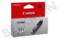 Canon CANBC551G  Cartucho de tinta adecuado para entre otros Pixma MX925, MG5450 CLI 551 Gris adecuado para entre otros Pixma MX925, MG5450
