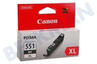Canon 6443B001  Cartucho de tinta adecuado para entre otros Pixma MX925, MG5450 CLI 551 BK XL Negro adecuado para entre otros Pixma MX925, MG5450