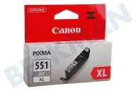 Canon 6447B001 Impresora Canon Cartucho de tinta adecuado para entre otros Pixma MX925, MG5450 CLI 551 XL Gris adecuado para entre otros Pixma MX925, MG5450