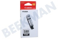 Canon CANBP580BK Impresora Canon 2078C001 Canon PGI-580 PGBK adecuado para entre otros Pixma TR7550, TS6150