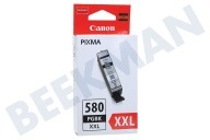 Canon 2895138  1970C001 Canon PGI-580 PGBK XXL adecuado para entre otros Pixma TR7550, TS6150