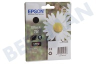 Epson EPST180140  Cartucho de tinta adecuado para entre otros Expression Home XP30, XP142 T1801 Negro adecuado para entre otros Expression Home XP30, XP142