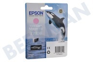 Epson C13T76064010  Cartucho de tinta adecuado para entre otros Claro Color de SC-PC600 T7606 Magenta claro vivo adecuado para entre otros Claro Color de SC-PC600