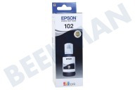 Epson EPST03R140  C13T03R140 Epson 102 negro adecuado para entre otros Epson Ecotank ET Series 2700, 2750, 3700, 3750, 4750