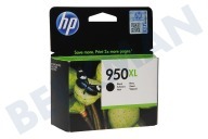 HP Hewlett-Packard 1706391 HP 950 XL Black  Cartucho de tinta adecuado para entre otros Officejet Pro 8100, 8600 950XL Negro adecuado para entre otros Officejet Pro 8100, 8600