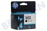 HP Hewlett-Packard HP-F6U66AE  F6U66AE HP 302 Negro adecuado para entre otros Deskjet 1110, 2130, 3630
