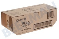 Kyocera mita 1857667  Cartucho de toner adecuado para entre otros FS3900DN TK-320 adecuado para entre otros FS3900DN