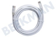 Universeel K036  Cable UTP 5 metros adecuado para entre otros 5 metros blanco