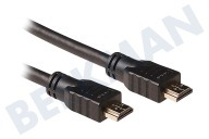 Universeel  EC3901 HDMI 1.4 cable Ethernet de alta velocidad +, 1,0 metros, Dorado adecuado para entre otros 1.0 Medidor de alta velocidad con Ethernet, dorado