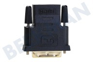 Universeel  Adaptador de enchufe, HDMI Una Mujer - DVI macho adecuado para entre otros adaptador de enchufe