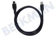 Gembird CCP-USB2-mBMCM-1M  Cable de conexión USB 2.0 Micro Type-C 1 metro adecuado para entre otros 1.0 metro