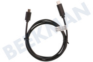 Universeel 1341473 Micro cable USB C a USB B - 1 metro adecuado para entre otros 1,0 metros