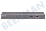 Marmitek 25008325 08325 HDMI  Splitter 4K60 (4: 4: 4) de soporte UHD uno de cada cuatro adecuado para entre otros Dividir 614 UHD