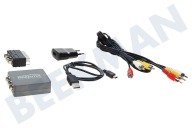 Marmitek 25008264  08264 Conectar AH31 adecuado para entre otros AV a HDMI