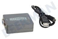 Marmitek 25008267  08267 Conectar VH51 adecuado para entre otros VGA a HDMI