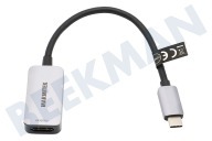 Marmitek 25008369  Adaptador USB-C > HDMI adecuado para entre otros Adaptador USB-C a HDMI
