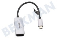Marmitek 25008371  Adaptador USB-C > DisplayPort adecuado para entre otros Adaptador USB-C a DisplayPort