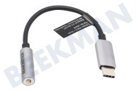 Marmitek 25008374  Adaptador USB-C > Jack 3.5mm adecuado para entre otros Adaptador USB-C a AUX
