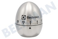 Electrolux 9029792364  Alarma adecuado para entre otros De metal satinado Temporizador de cocina 60min adecuado para entre otros De metal satinado