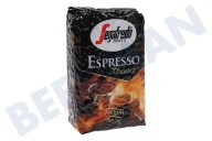 Universeel 4055030326  Granos de café adecuado para entre otros Máquinas de café espresso negro Casa Segafredo Espresso adecuado para entre otros Máquinas de café espresso negro
