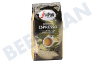 Universeel 4055030326  Granos de café adecuado para entre otros Máquinas de café espresso negro Casa Segafredo Espresso adecuado para entre otros Máquinas de café espresso negro