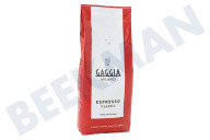 Gaggia 21001669 Cafetera automática Café expreso clásico en grano, 1000g adecuado para entre otros Café en grano, 1000g