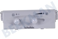 Scholtes Campana extractora 113721, C00113721 Botones de control gris adecuado para entre otros GFI 681, GFIS 1061