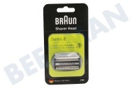 Braun 4210201163626 Máquina de afeitar Cuchilla de afeitado adecuado para entre otros 5408, 5409 Serie 3 21B adecuado para entre otros 5408, 5409