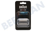 Braun 81733844  81697104 Lámina de afeitar 53B adecuado para entre otros Serie 5/6