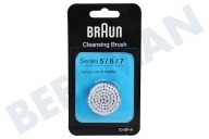 Braun 4210201265221 03-BR-R  Cepillo de limpieza adecuado para entre otros Serie 5, 6, 7