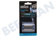 Braun 4210201076520  40B Cartucho de afeitado Cooltec 40B adecuado para entre otros Cassette Cooltec