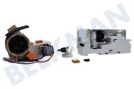Bosch 653308, 00653308 Cafetera automática Set de montaje adecuado para entre otros TK73001, TK76009 Molino, Módulo, Amortiguador de pulsaciones adecuado para entre otros TK73001, TK76009