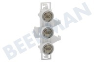 Bosch 645975, 00645975  Juego de pulsadores adecuado para entre otros HBC84K553, HBC86K753, HBC84KE53