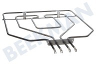 Siemens  471375, 00471375 elemento calefactor arriba adecuado para entre otros HBN630550F, HBN620560F