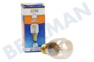 Wamsler 00032196  Lámpara adecuado para entre otros  Lámpara de horno 25 vatios, E14 300 grados adecuado para entre otros Lámpara de horno