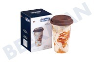 DeLonghi 5513281031 DLSC056 Cafetera automática Termo taza adecuado para entre otros El aventurero, 350 ml. Taza de cerámica con doble pared. adecuado para entre otros El aventurero, 350 ml.